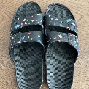 FreedomMoses Sandals Black/Terrazzo
